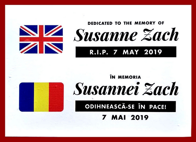 R.I.P. Susanne ZACH